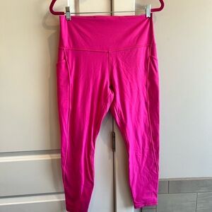 Lululemon Pink High-Waisted Leggings